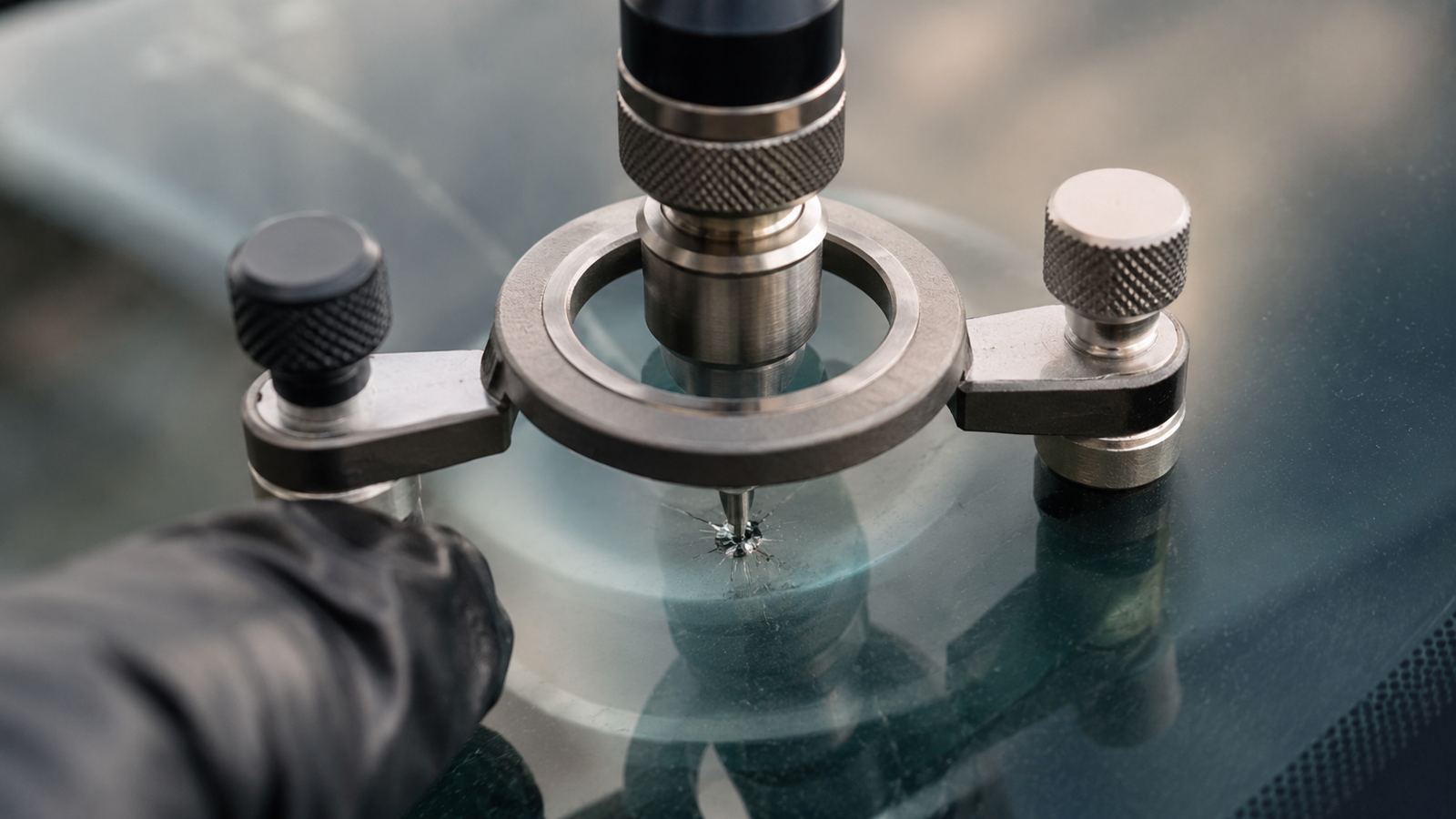 Windshield chip repair